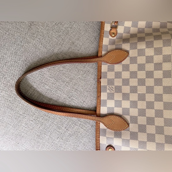 Louis Vuitton Neverfull PM bundle! Damier Azur - Picture 13 of 14